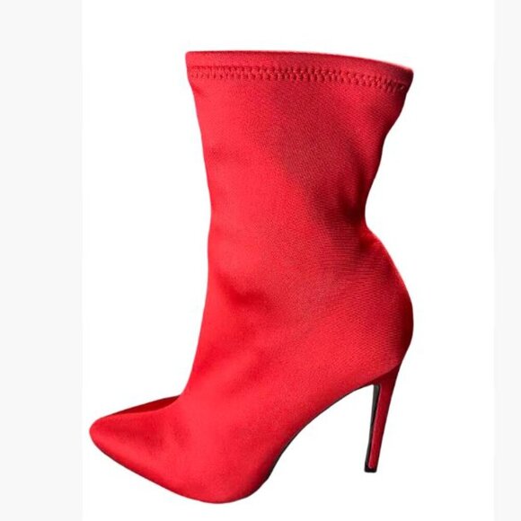 Steve Madden Lovely Stiletto Heel Ankle Booties  Size 7.5 NWOT - Picture 3 of 13